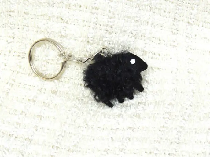 Ebony Keyring 4 1