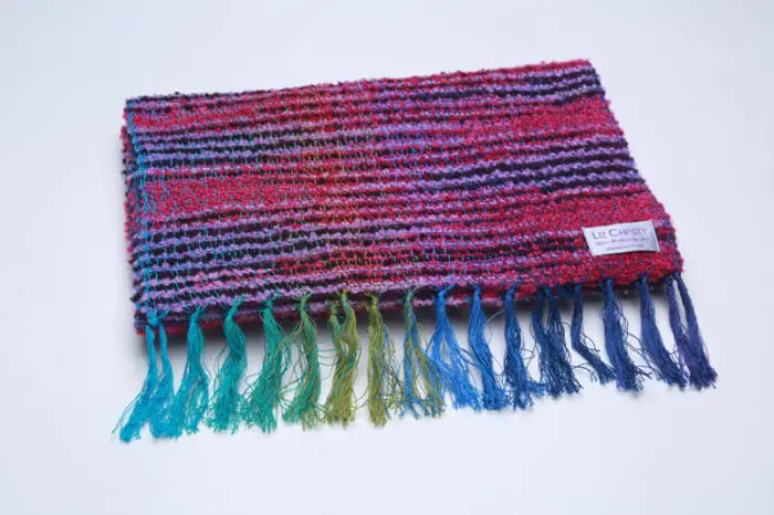 folded-irish-wool-scarf-argenteuil-purple-desire