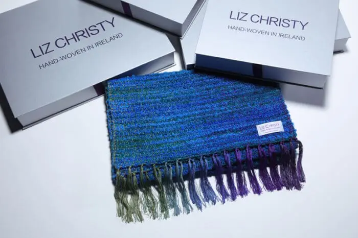 liz-christy-monet-scarf-waterlillies-lazuli-blue