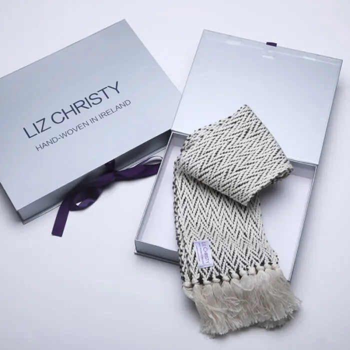 liz-christy-herringbone-scarf-cotton-wool-milford-black-sq