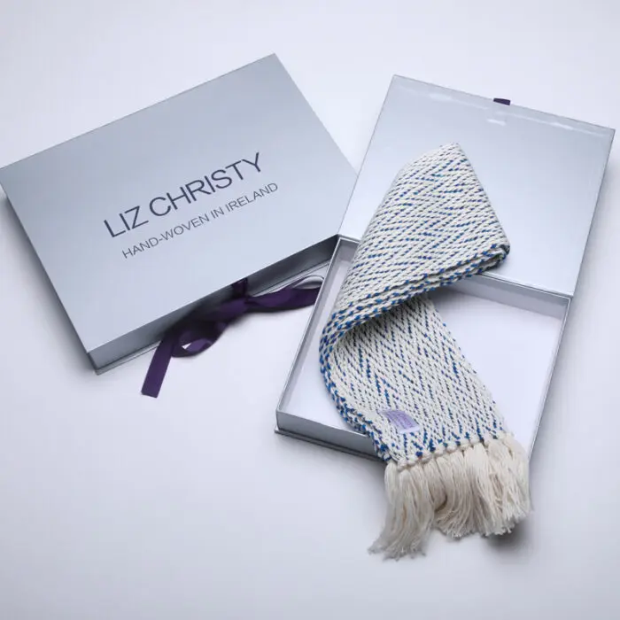 liz-christy-herringbone-scarf-cotton-wool--beleek-sq