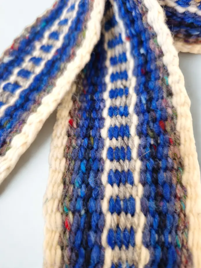 liz-christy-atlantic-crios-woollen-belt-closeup