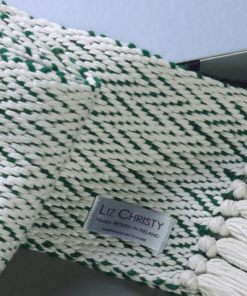 liz-christy-ancient-civilizations-herringbone-scarf-emerald-green