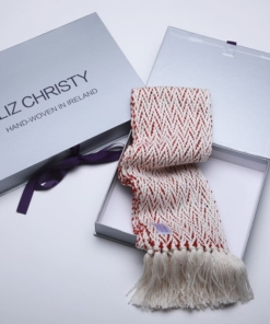 liz-christy-herringbone-scarf-cotton-wool-teelin-red-sq