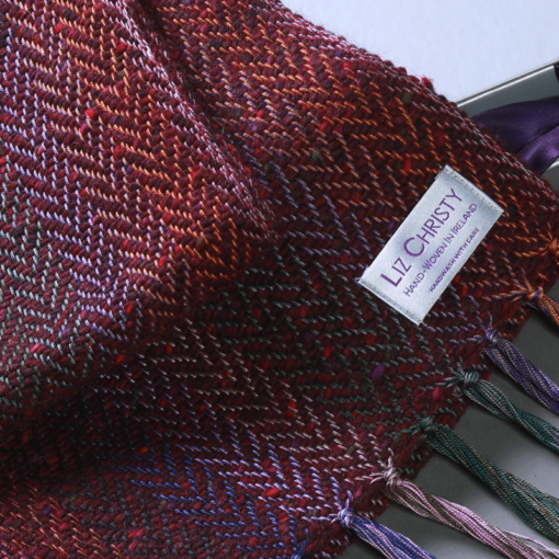 liz-christy-bragan-herringbone-portnoo-red-scarf