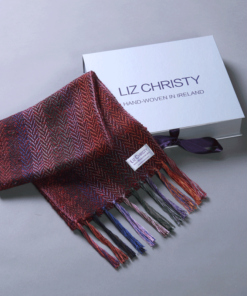 liz-christy-bragan-portnoo-red-scarf-with-box