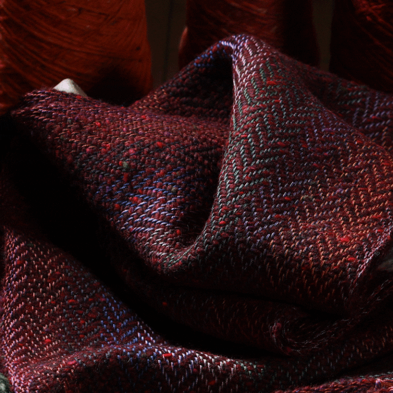 liz-christy-bragan-herringbone-portnoo-red-scarf