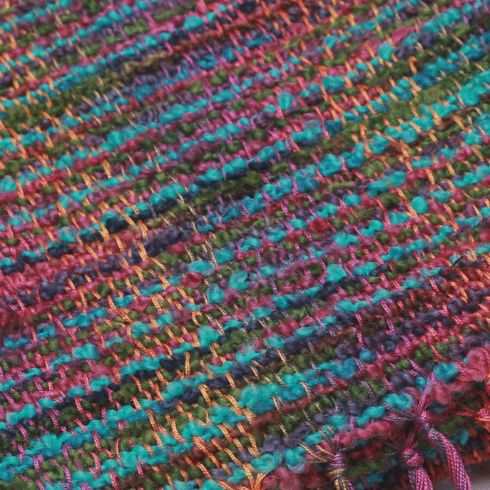 Monet Scarf Valley Creuse Moon Flower sq zoom crop